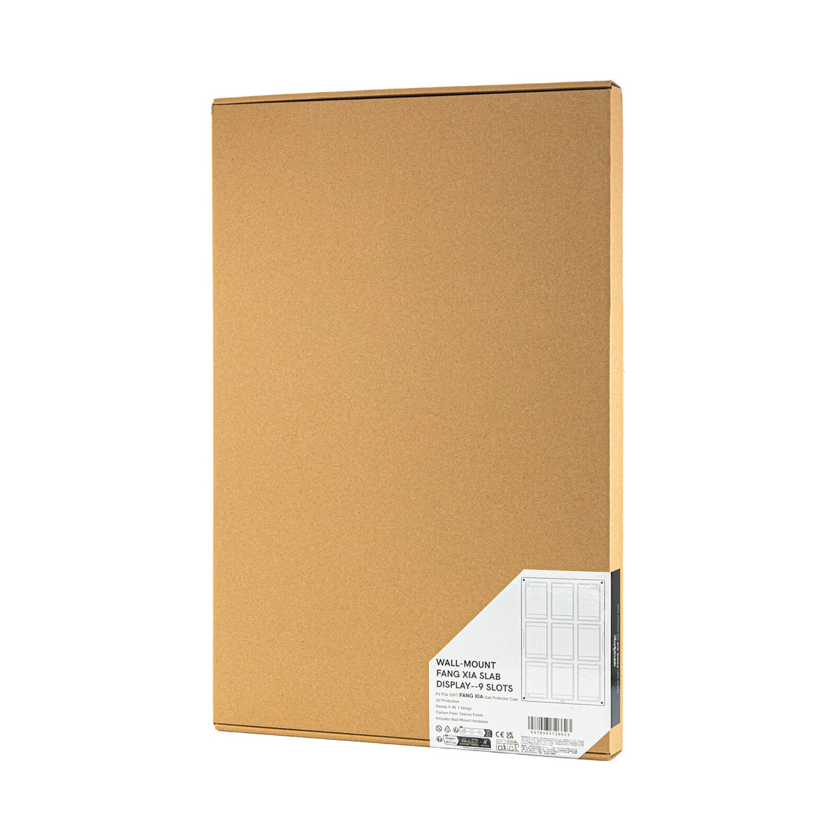 Carbon Fiber Finish Card Display Frame – 4 & 9 Slots