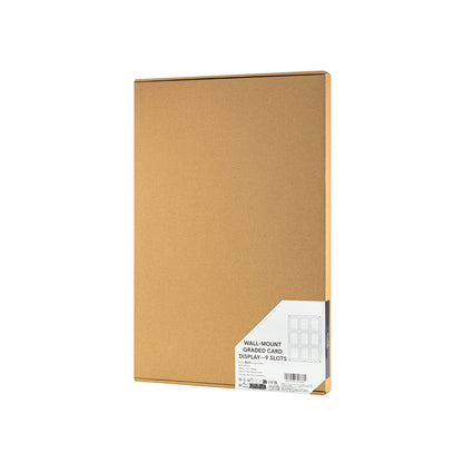 Carbon Fiber Finish Card Display Frame – 4 & 9 Slots