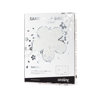 SAKURA Art Series Card Binder - White