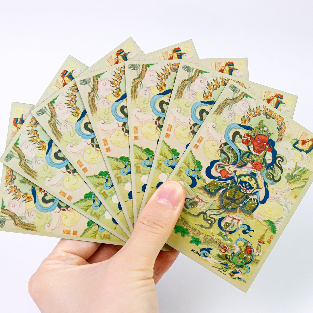 The Four Generals Of The Demon Family Card Sleeves 64pcs