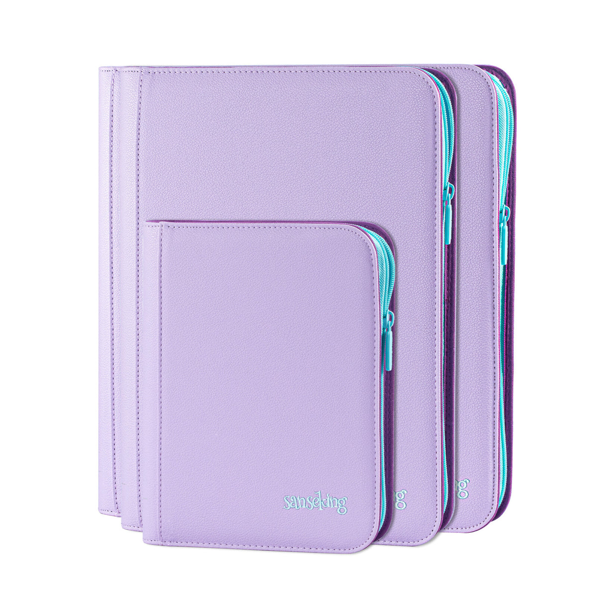 AXIS-06 4/9/12-Pocket Purple Trading Card Binder