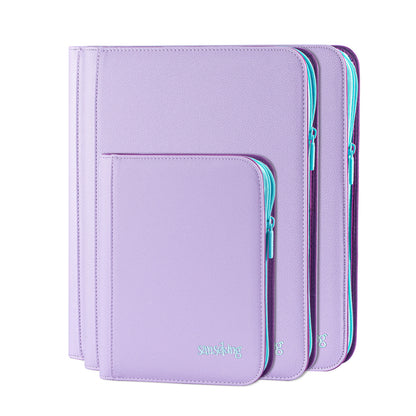 AXIS-06 4/9/12-Pocket Purple Trading Card Binder