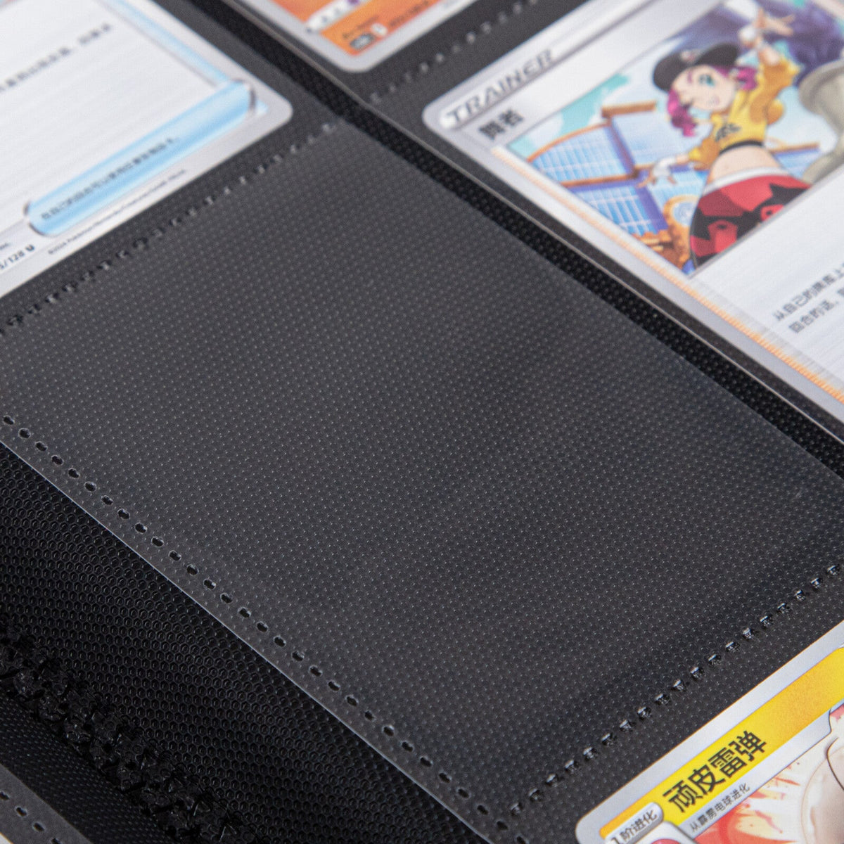 64-Pocket Card Binder – Holds Up to 2304 Cards, Black
