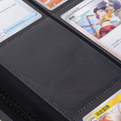 64-Pocket Card Binder – Holds Up to 2304 Cards, Black