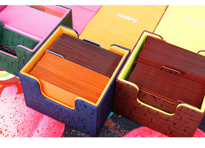 Pyramic Deck Box - Red (Includes 3 Dividers)