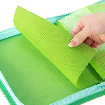 AXIS-06 4/9/12-Pocket Green Trading Card Binder