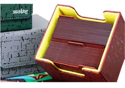 Pyramic Deck Box - Red (Includes 3 Dividers)