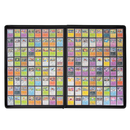 64-Pocket Card Binder – Holds Up to 2304 Cards, Black