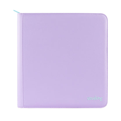 AXIS-06 4/9/12-Pocket Purple Trading Card Binder