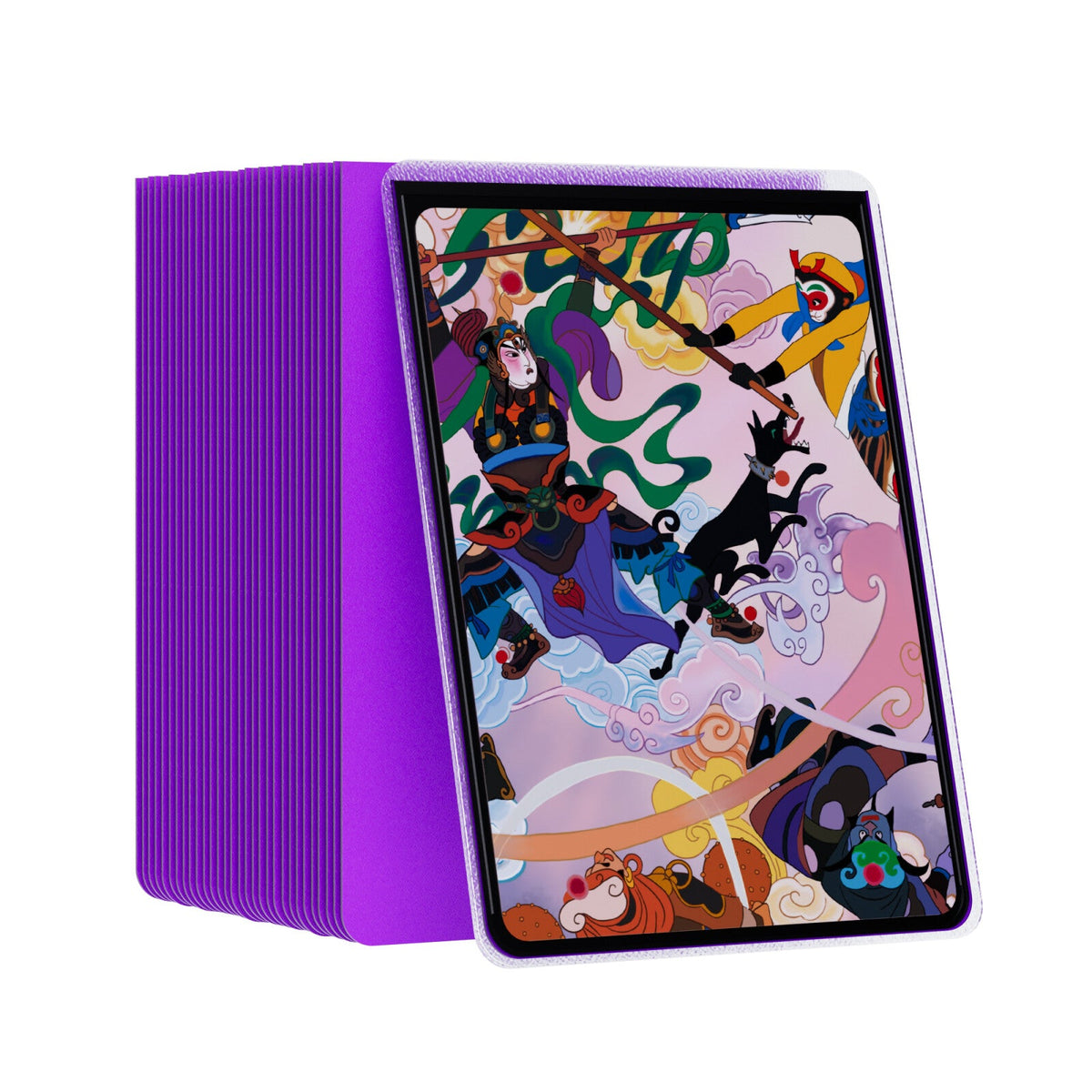 ROUNDED Double-Layer Tournament Card Sleeves - Ultra-Durable & Smooth Shuffling