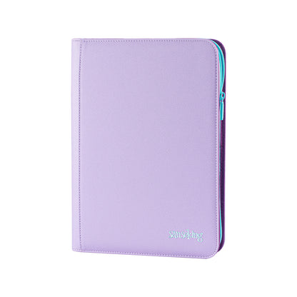 AXIS-06 4/9/12-Pocket Purple Trading Card Binder