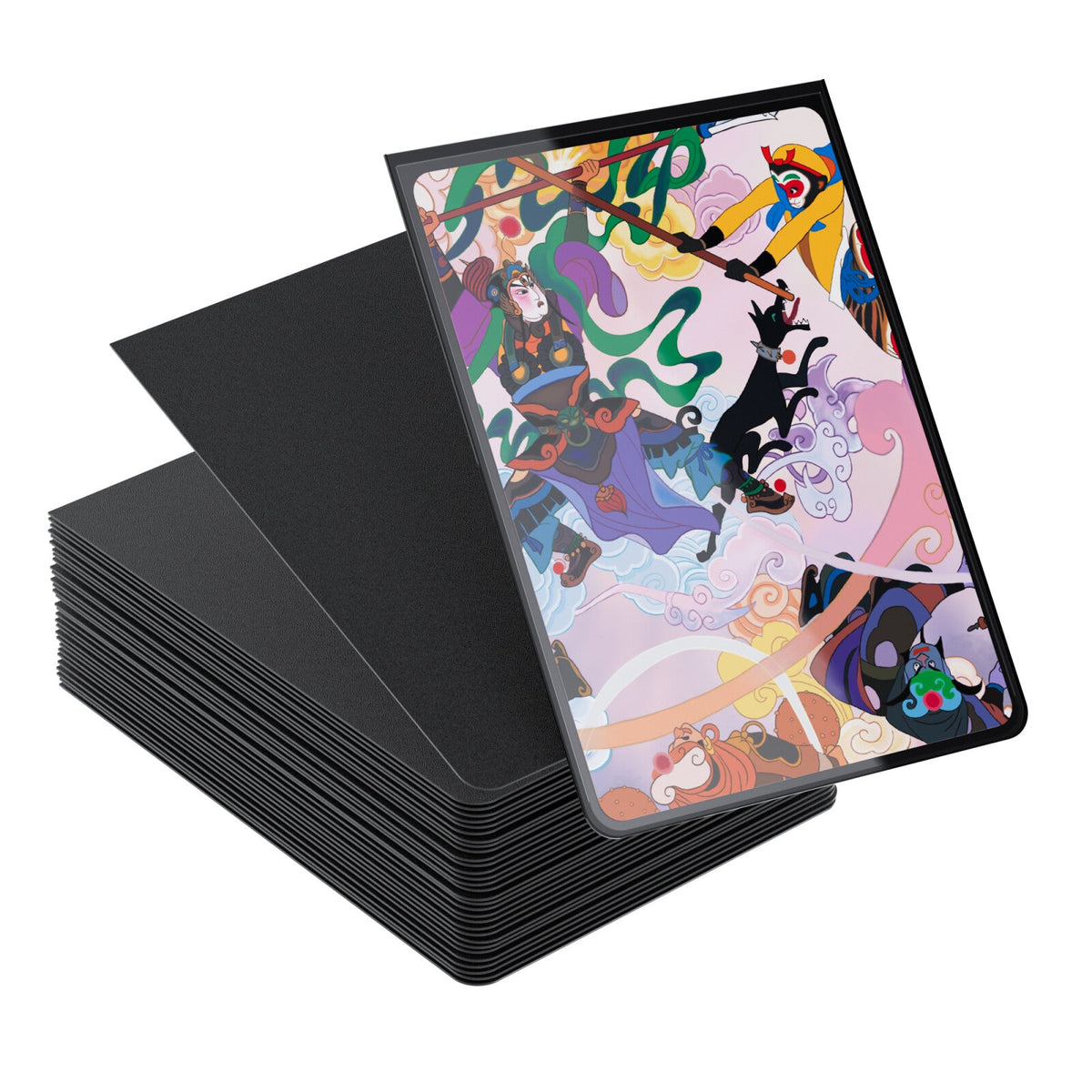 ROUNDED Double-Layer Tournament Card Sleeves - Ultra-Durable & Smooth Shuffling