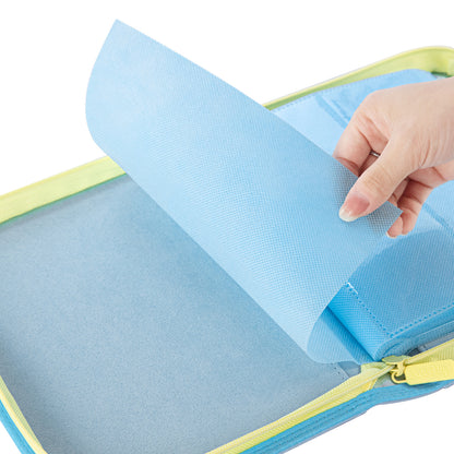AXIS-06 4/9/12-Pocket Blue Trading Card Binder