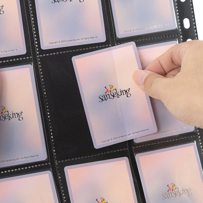 9-Pocket Side-Loading Waffle Pages – 50 Pages