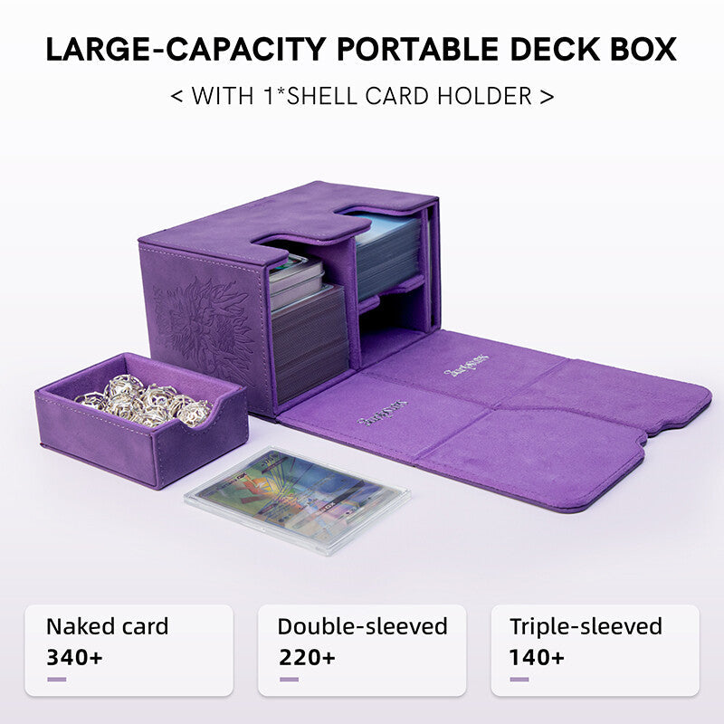 Gemini Double Opening PU Deck Box