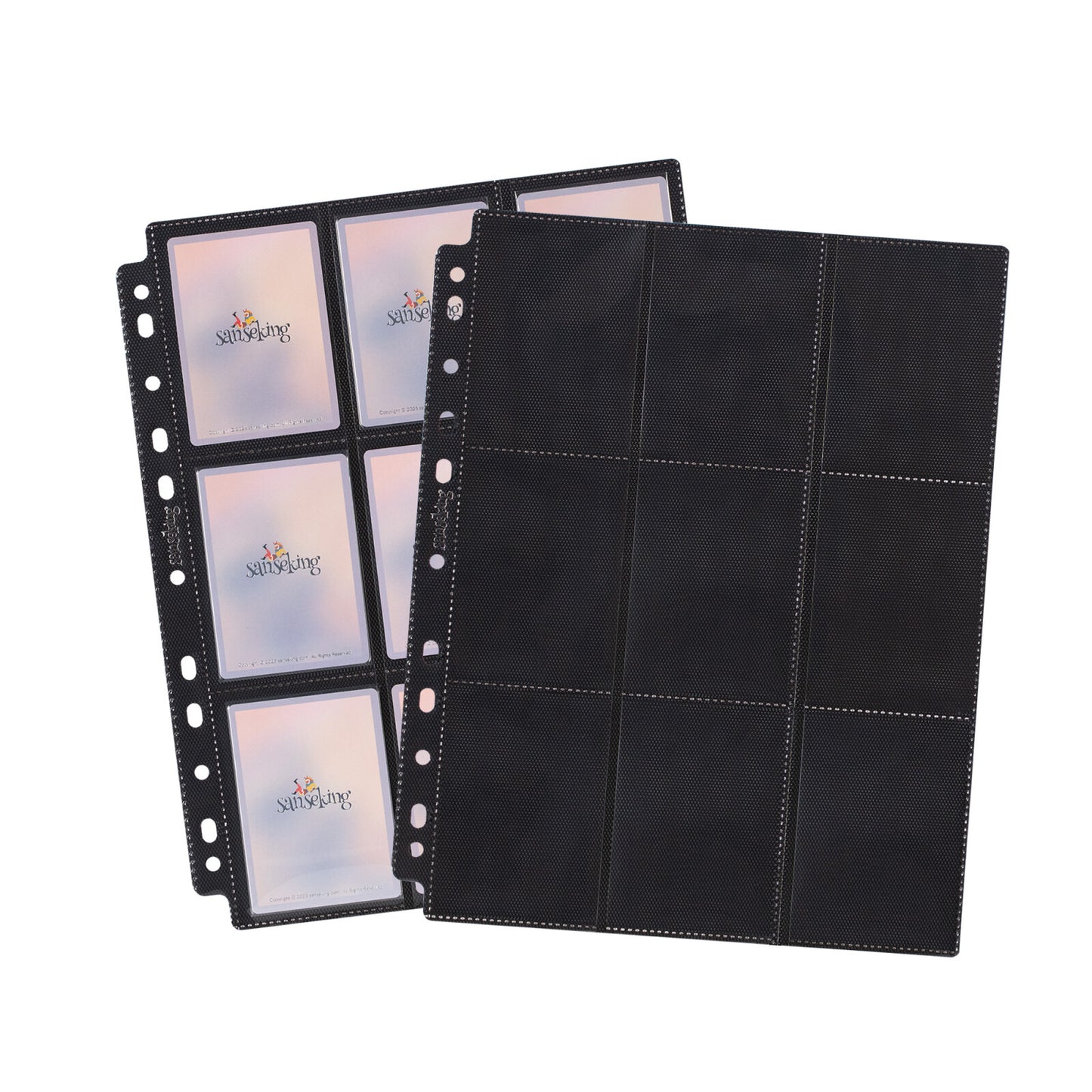 9-Pocket Side-Loading Waffle Pages – 50 Pages