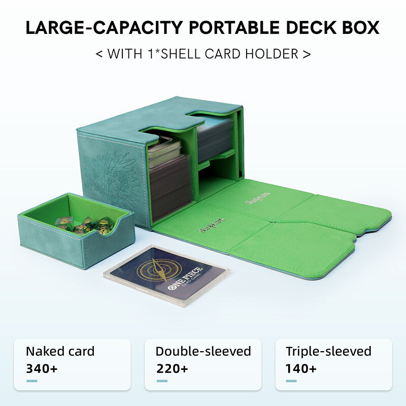 Gemini Double Opening PU Deck Box