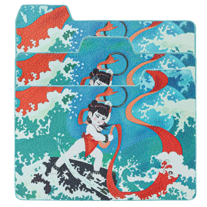 Ne Zha Conquers the Dragon King Playmat - Wreaks Havoc in the Crystal Palace