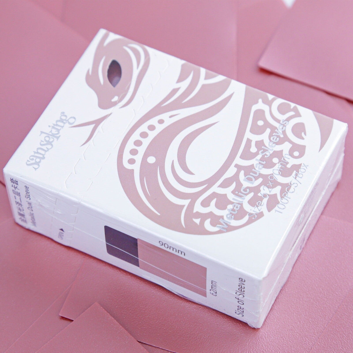 [ONLY U.S] Metallic Color Card Sleeves – Same Color Inside & Out