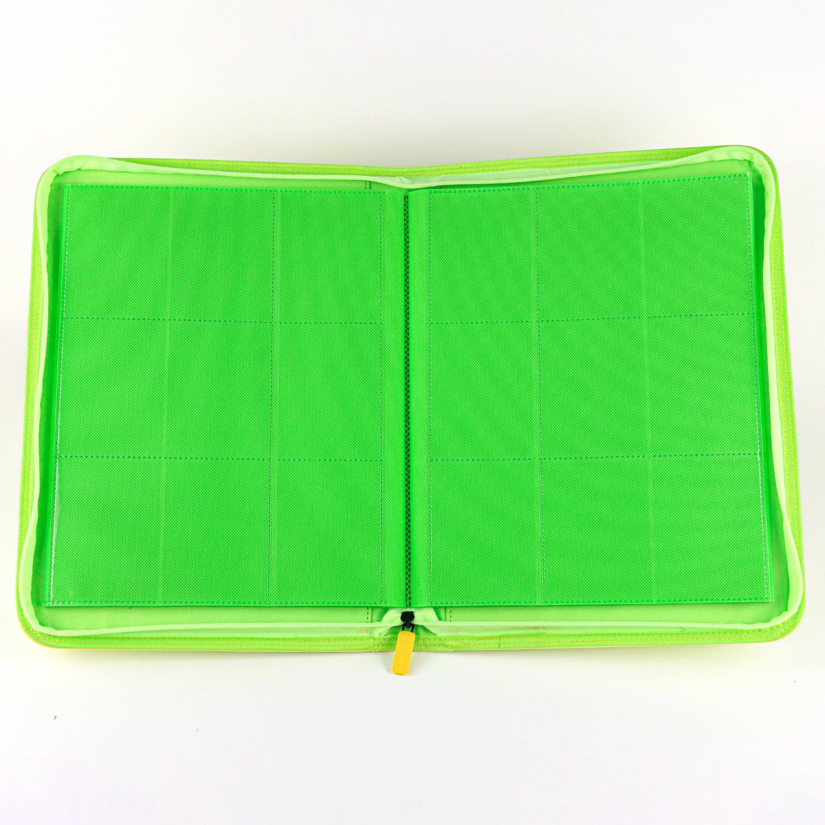 9-Pocket PU Card Binder Green