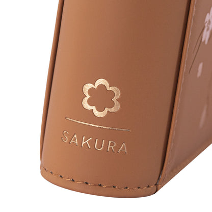 SAKURA Art Series Card Binder - Brown