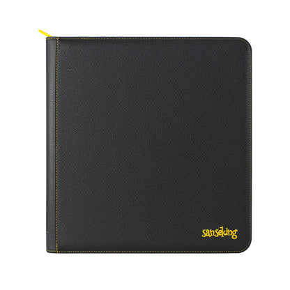 AXIS-01 4/9/12-Pocket Black Trading Card Binder