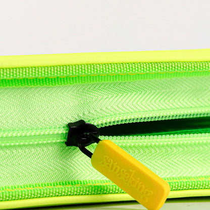 9-Pocket PU Card Binder Green