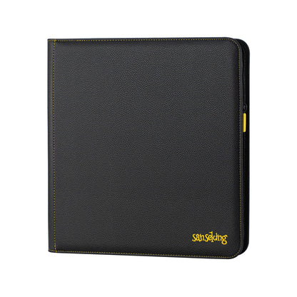 AXIS-01 4/9/12-Pocket Black Trading Card Binder