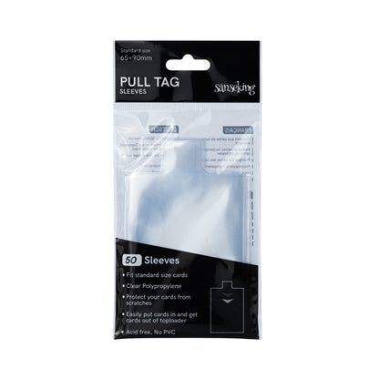 Pull Tag Card Sleeve