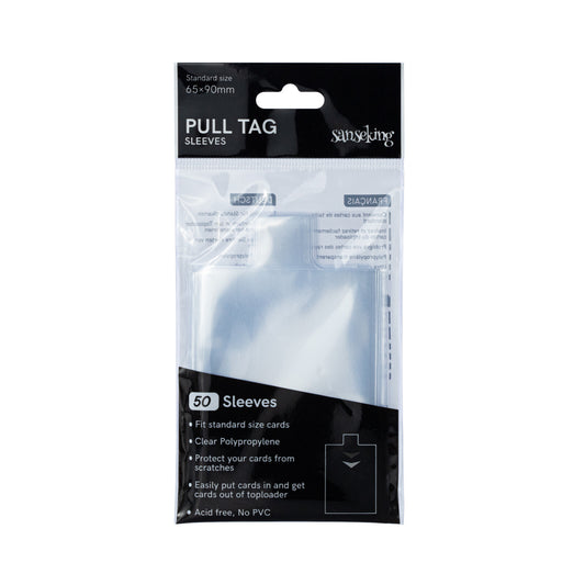 Pull Tag Card Sleeve