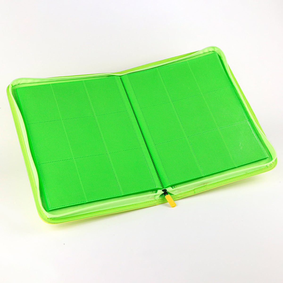 9-Pocket PU Card Binder Green