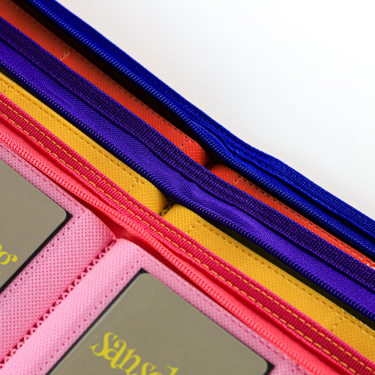 9-Pocket PU Card Binder Orange