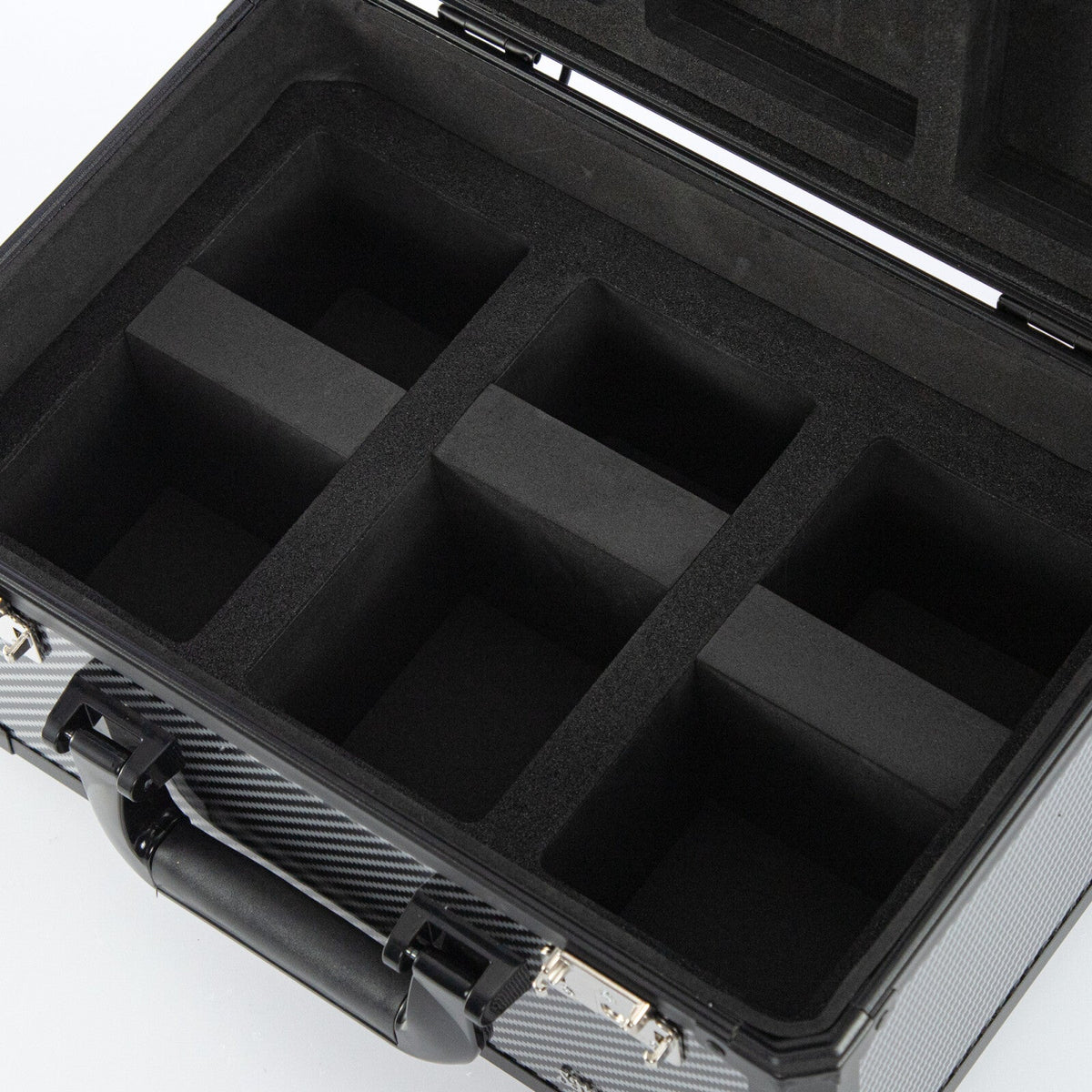 [Free Shipping] Carbon Fiber Graded Card Storage Box (3 Compartment)