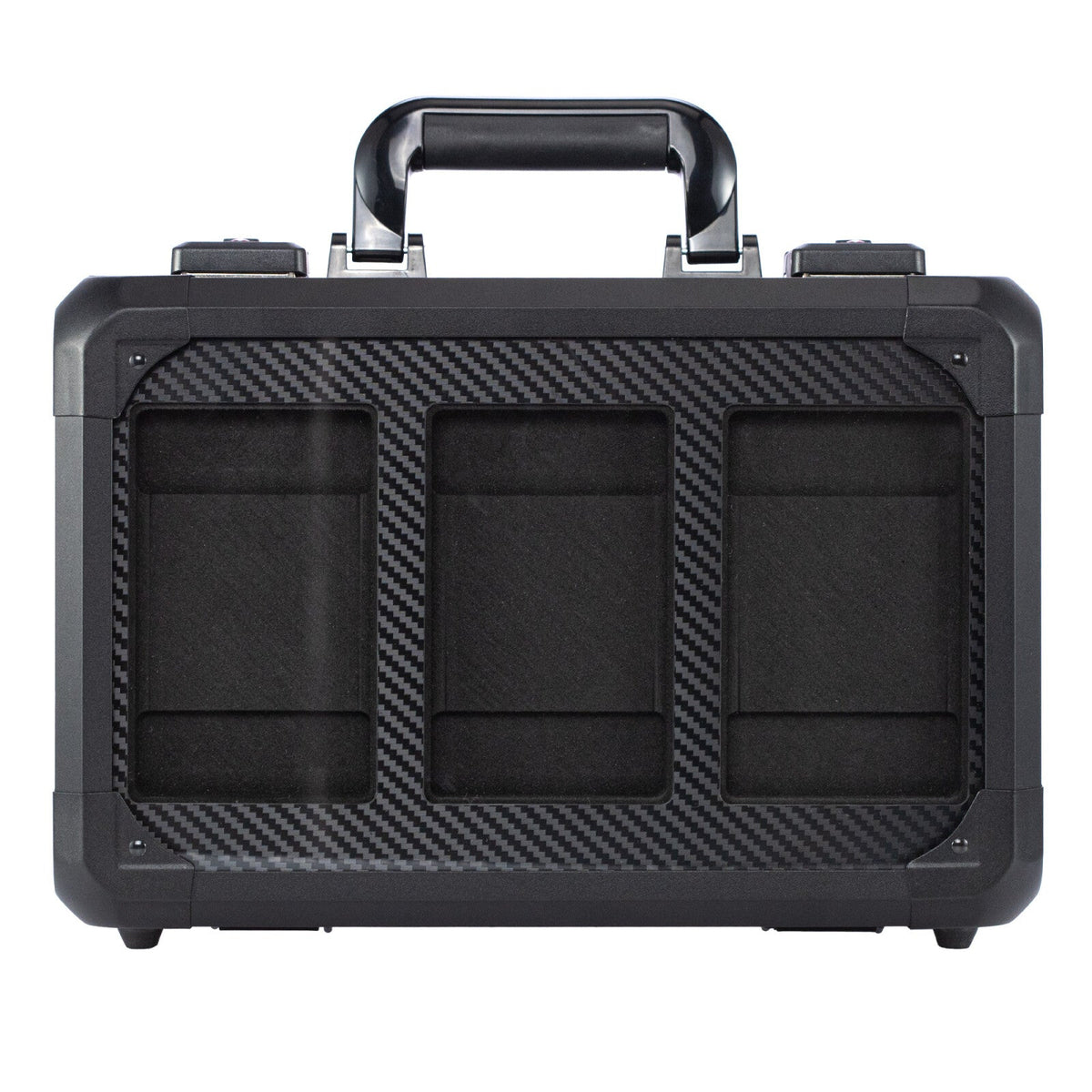 [Free Shipping] Carbon Fiber Graded Card Storage Box (3 Compartment)