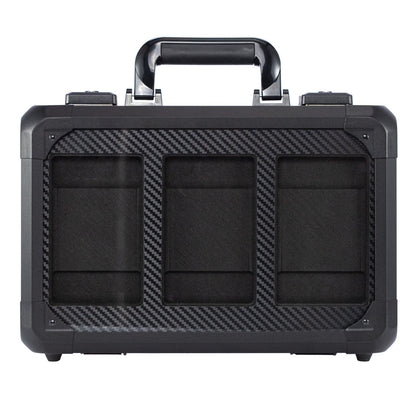 [Free Shipping] Carbon Fiber Graded Card Storage Box (3 Compartment)