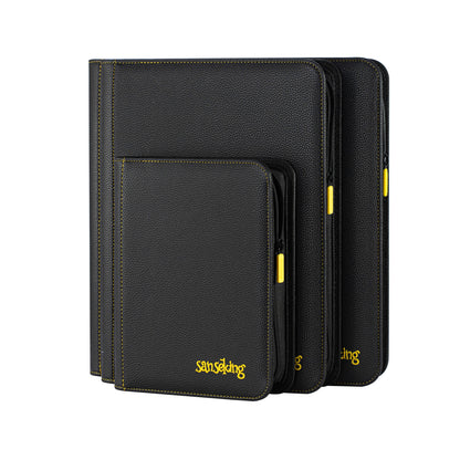 AXIS-01 4/9/12-Pocket Black Trading Card Binder