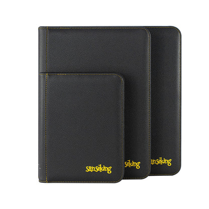 AXIS-01 4/9/12-Pocket Black Trading Card Binder