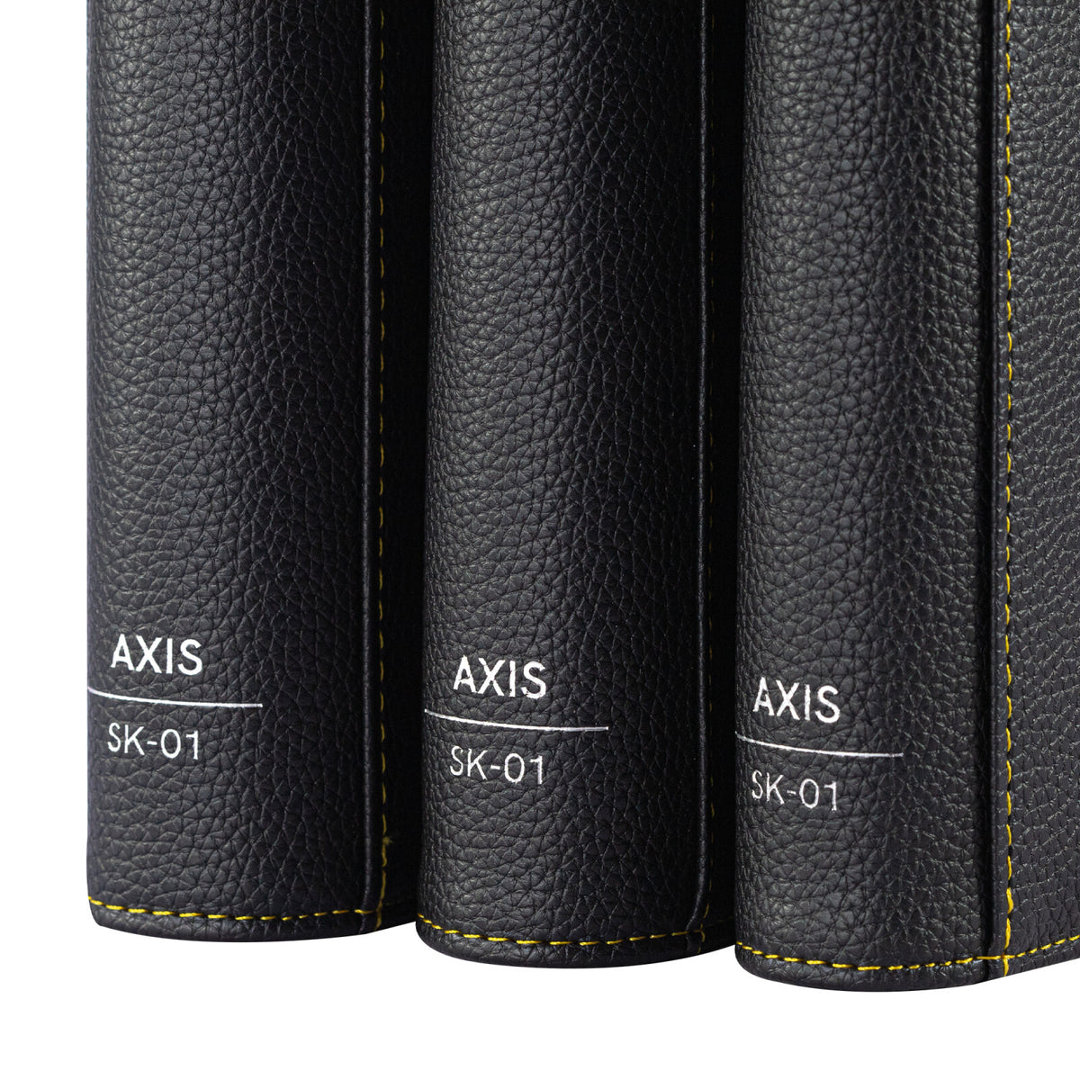 AXIS-01 4/9/12-Pocket Black Trading Card Binder