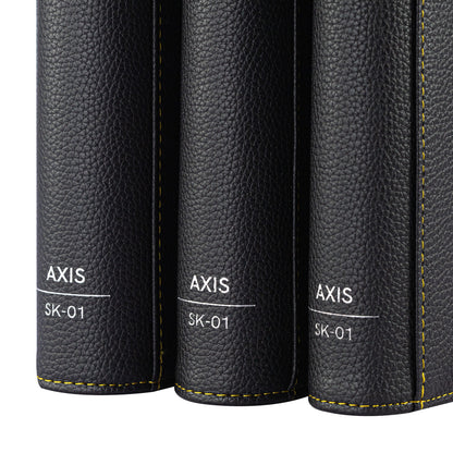 AXIS-01 4/9/12-Pocket Black Trading Card Binder