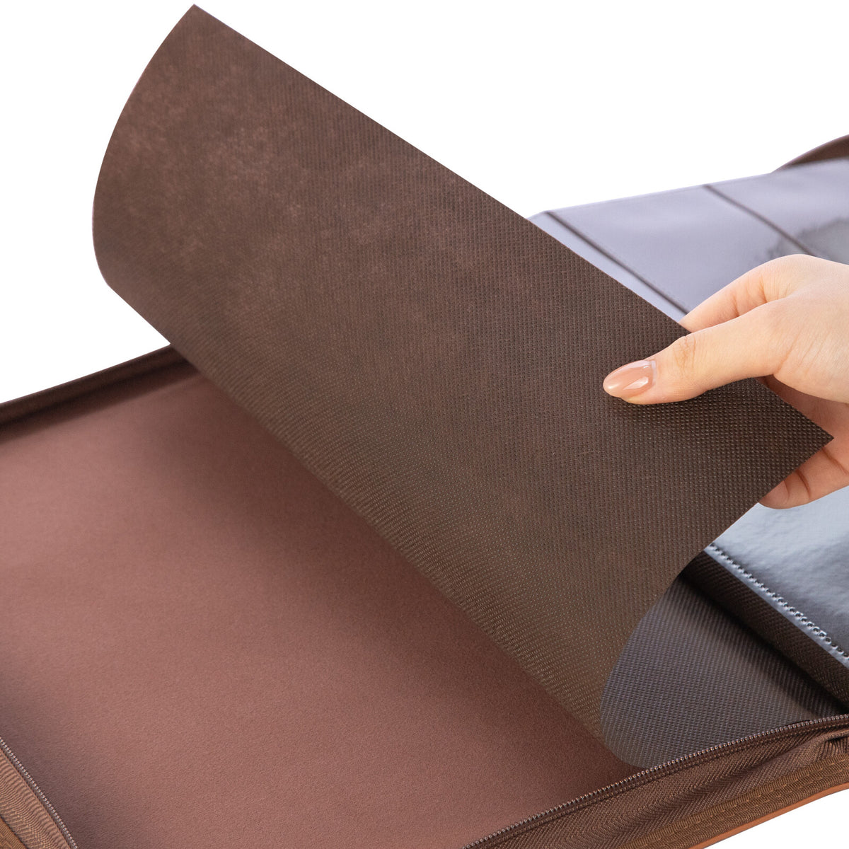 SAKURA Art Series Card Binder - Brown