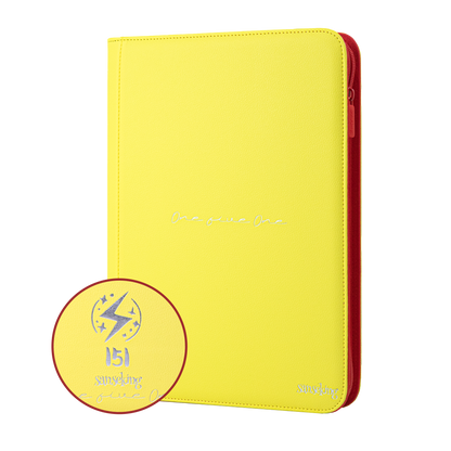 Pokémon 151 Binders Yellow