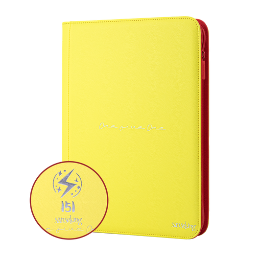 Pokémon 151 Binders Yellow