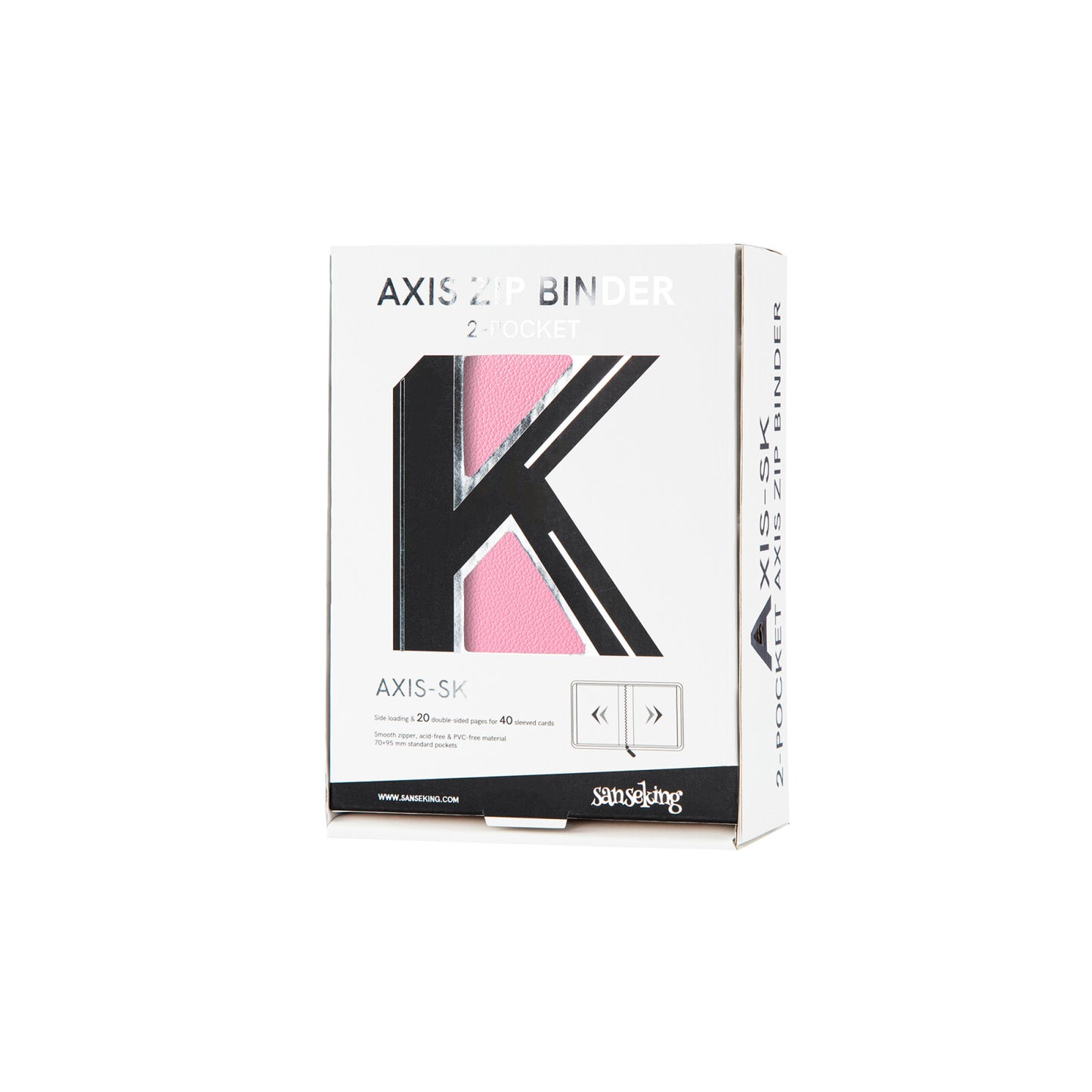 AXIS-SK Pink Binder Series – One Pocket & Two Pockets