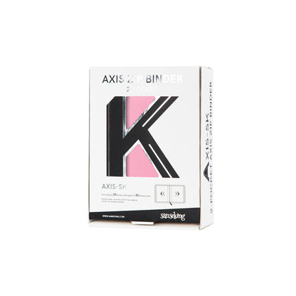 AXIS-SK Pink Binder Series – One Pocket & Two Pockets