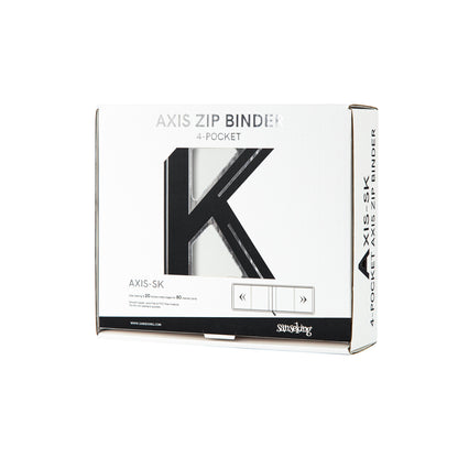 AXIS-SK White Binder Series – One Pocket & Two Pockets