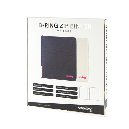 Ring Binder TCG Card Album Black