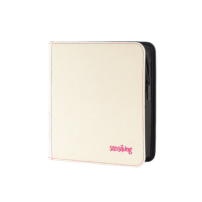 Ring Binder TCG Card Album Soft Beige