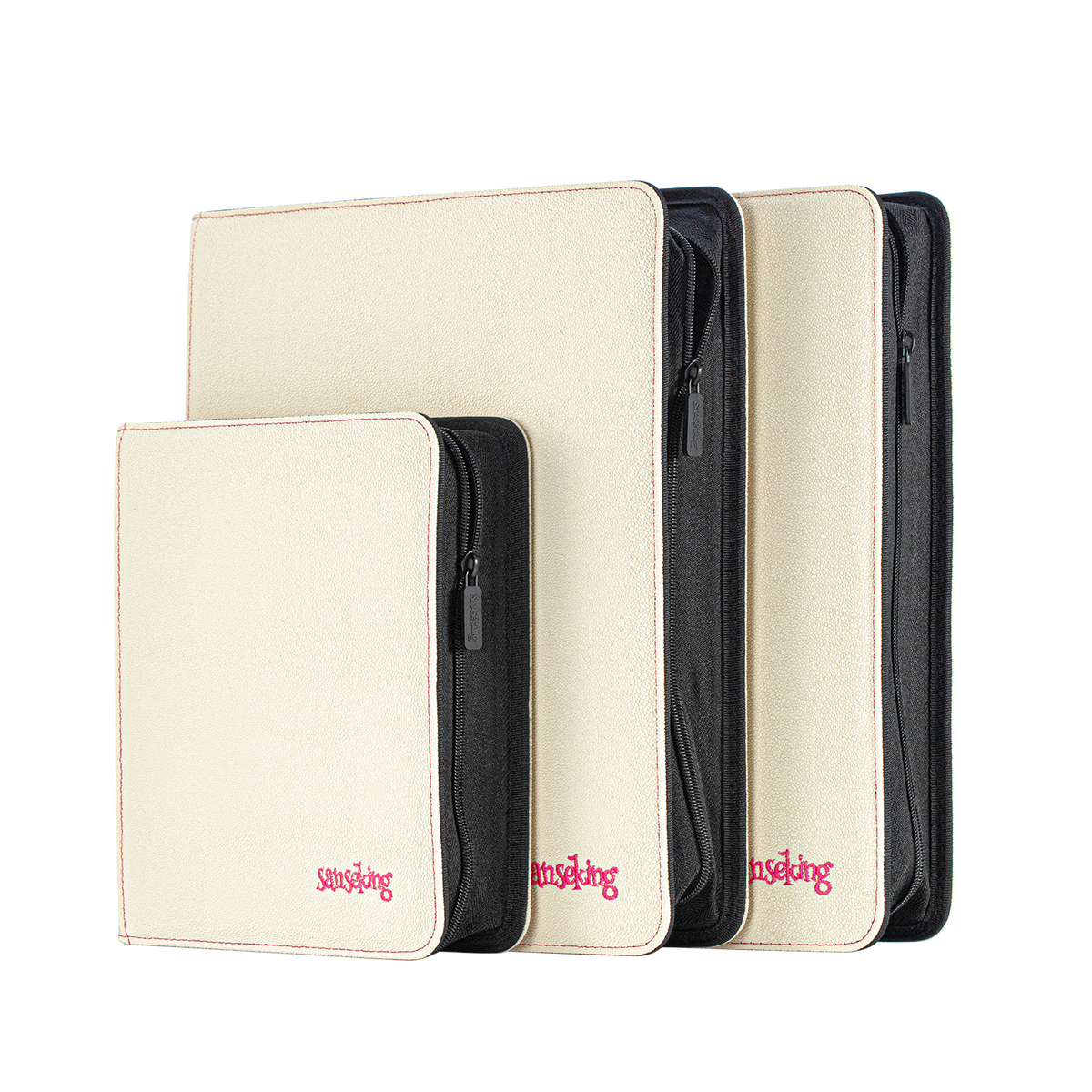 Ring Binder TCG Card Album Soft Beige