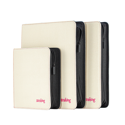 Ring Binder TCG Card Album Soft Beige