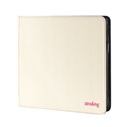 Ring Binder TCG Card Album Soft Beige